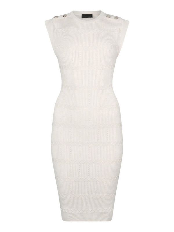 Liu Jo Abito Corto In Maglia Liu Jo - Cappuccino