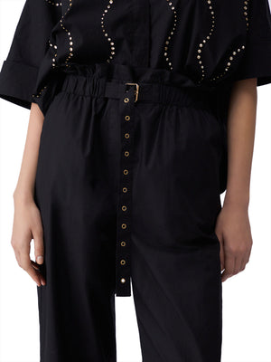 LIU.JO BLACK Pantaloni A Vita Alta Liu Jo - Nero