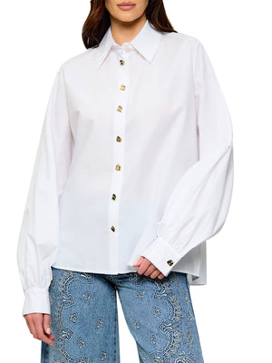 LIU.JO BLACK Camicia Con Maniche Ampie Liu Jo - Bianco