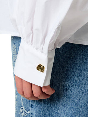 LIU.JO BLACK Camicia Con Maniche Ampie Liu Jo - Bianco