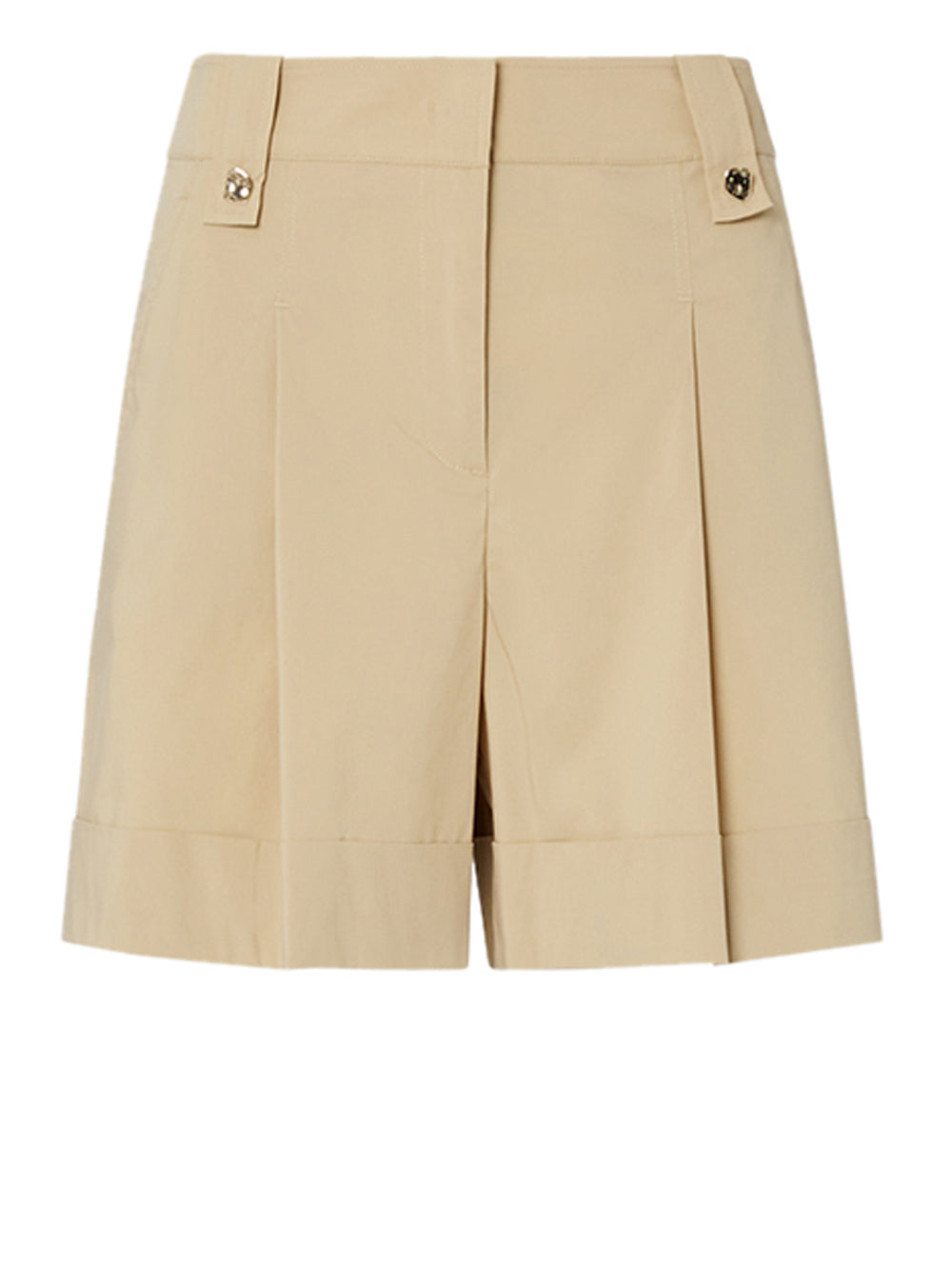 LIU.JO BLACK Shorts Liu Jo in popeline - Cappuccino