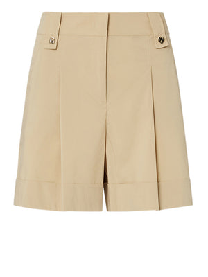 LIU.JO BLACK Shorts Liu Jo in popeline - Cappuccino