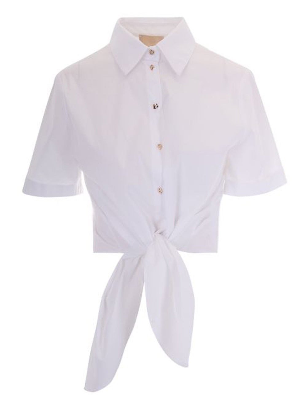 LIU.JO BLACK Camicia Mezzamanica Liu Jo - Bianco