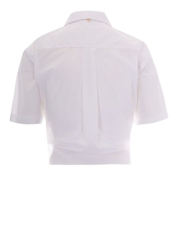 LIU.JO BLACK Camicia Mezzamanica Liu Jo - Bianco
