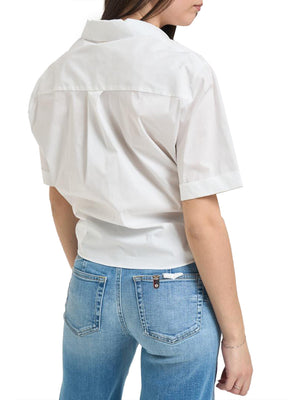 LIU.JO BLACK Camicia Mezzamanica Liu Jo - Bianco