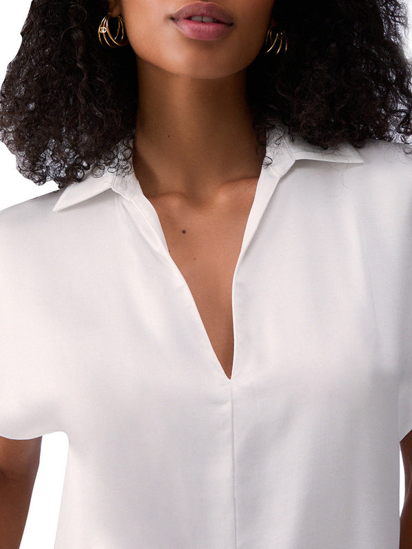 Liu Jo Blusa Liu Jo In Raso - Bianco