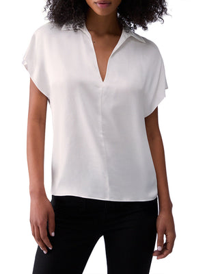 Liu Jo Blusa Liu Jo In Raso - Bianco