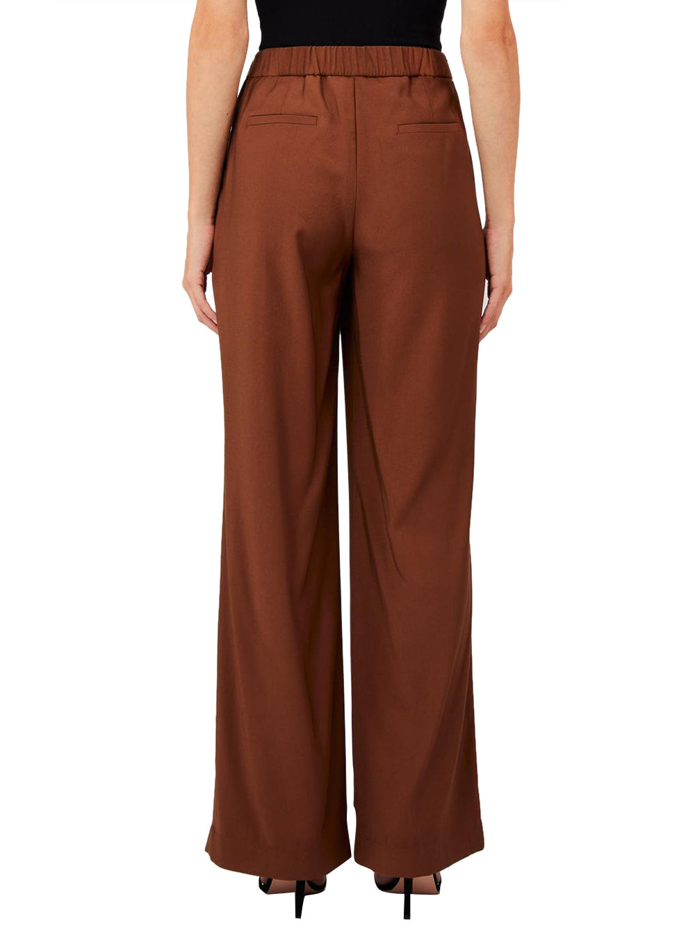 LIU.JO BLACK Pantalone Fluido Liu Jo - Marrone