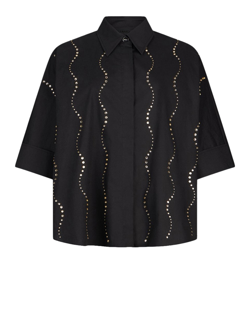 LIU.JO BLACK Camicia Liu Jo Con Applicazioni Gioiello - Nero