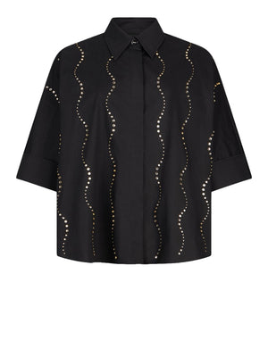 LIU.JO BLACK Camicia Liu Jo Con Applicazioni Gioiello - Nero
