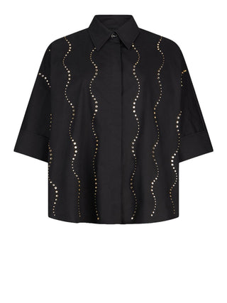 LIU.JO BLACK Camicia Liu Jo Con Applicazioni Gioiello - Nero