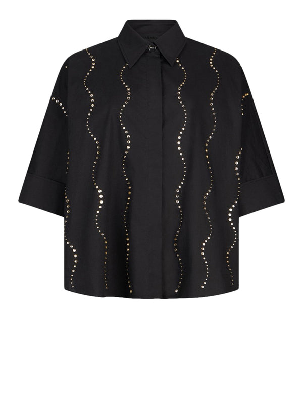 LIU.JO BLACK Camicia Liu Jo Con Applicazioni Gioiello - Nero