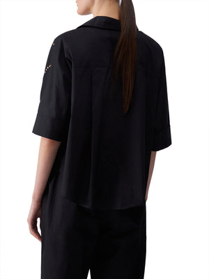 LIU.JO BLACK Camicia Liu Jo Con Applicazioni Gioiello - Nero