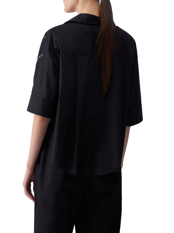 LIU.JO BLACK Camicia Liu Jo Con Applicazioni Gioiello - Nero
