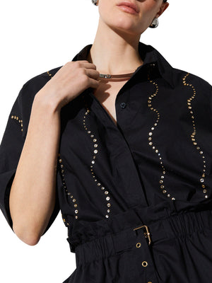 LIU.JO BLACK Camicia Liu Jo Con Applicazioni Gioiello - Nero