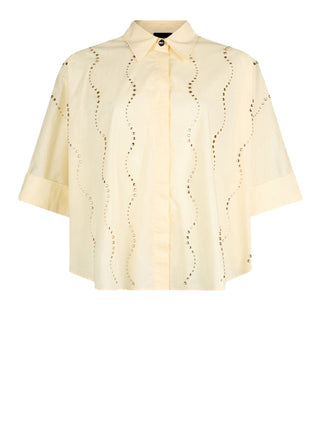 LIU.JO BLACK Camicia Liu Jo Con Applicazioni Gioiello - Giallo