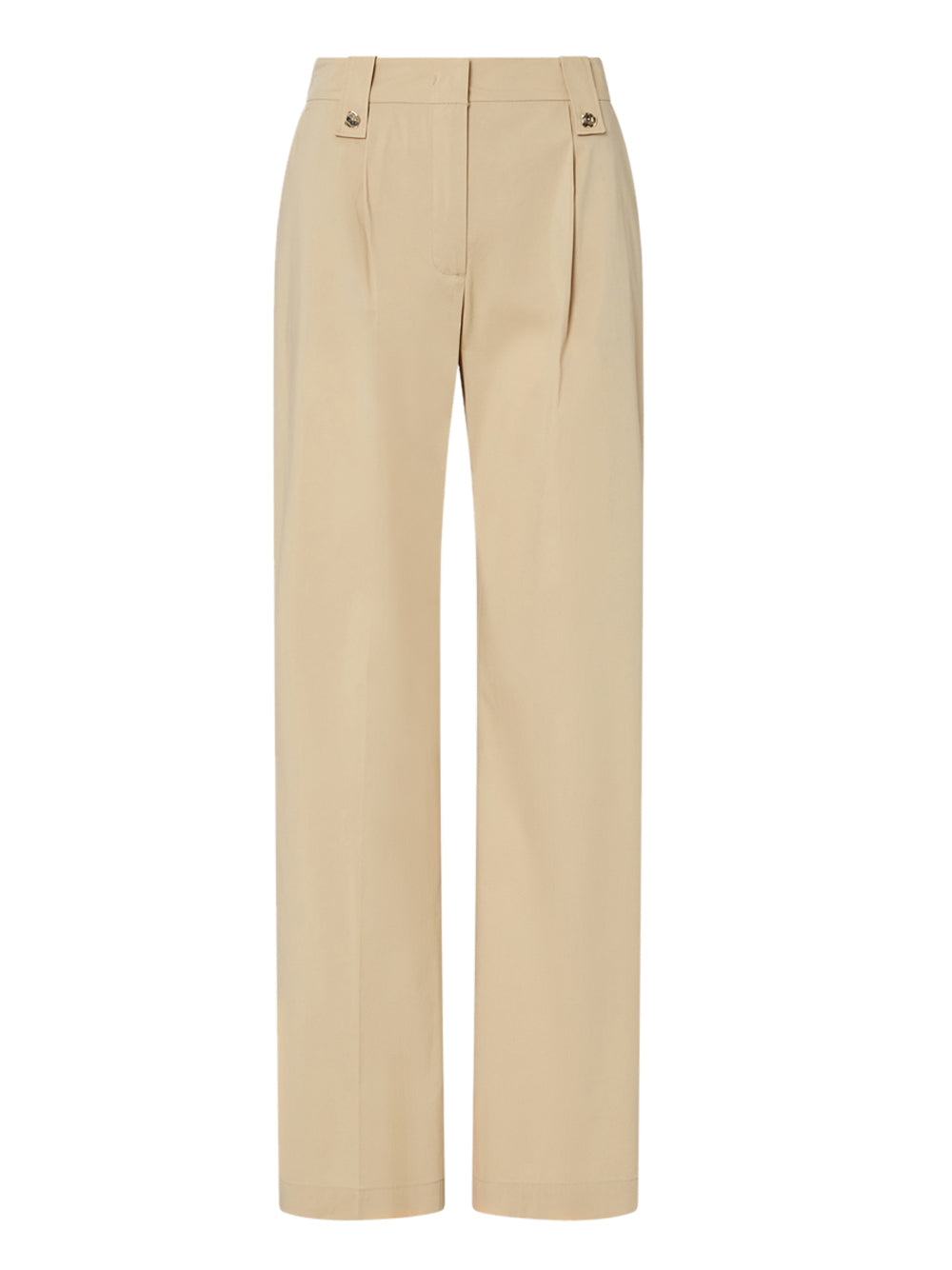 LIU.JO BLACK Pantalone Liu Jo Straight In Popeline - Beige
