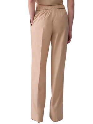 LIU.JO BLACK Pantalone Liu Jo Straight In Popeline - Beige