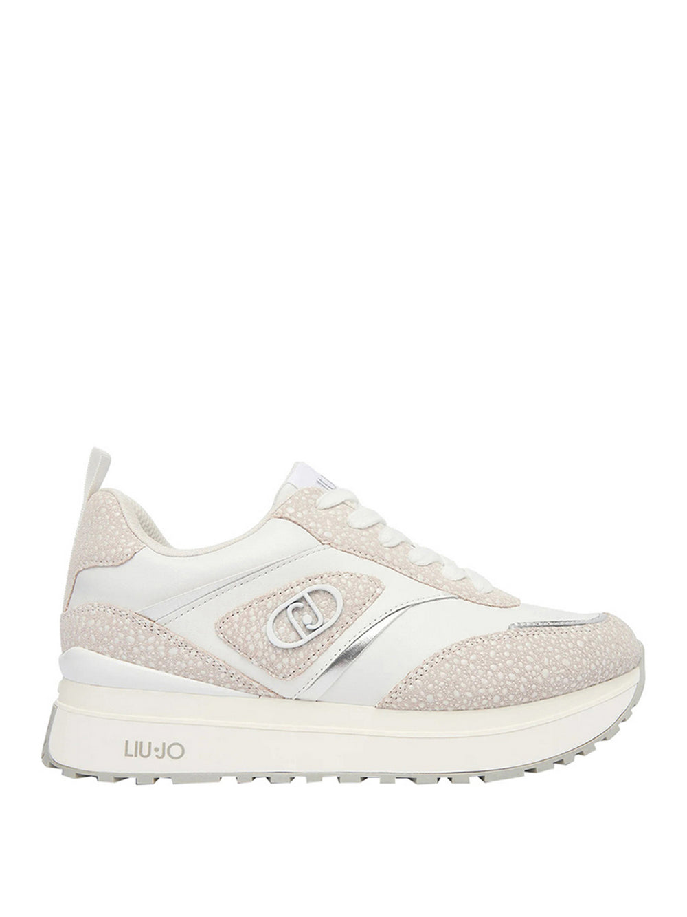 Liu Jo Sneakers Liu Jo Maxi Wonder 97 - Bianco/Rosa