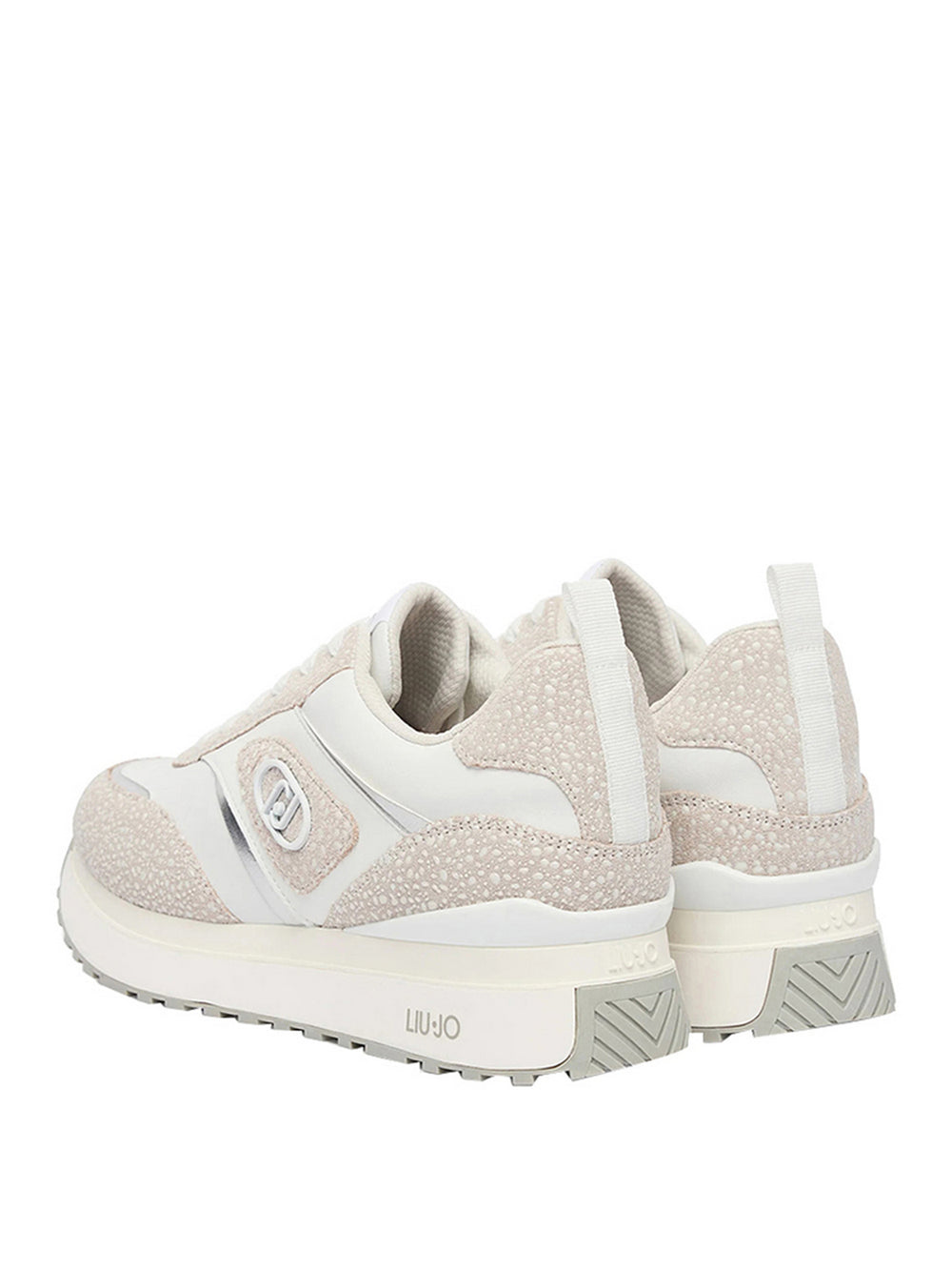 Liu Jo Sneakers Liu Jo Maxi Wonder 97 - Bianco/Rosa