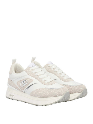 Liu Jo Sneakers Liu Jo Maxi Wonder 97 - Bianco/Rosa