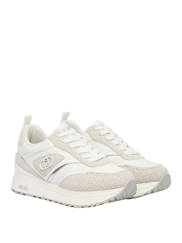 Liu Jo Sneakers Liu Jo Maxi Wonder 97 - Bianco/Rosa
