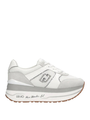 Liu Jo Sneakers Liu Jo Maxi Wonder Plus 02 - Bianco/Grigio