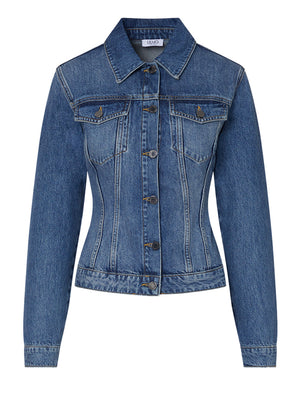 Liu Jo Giacca Liu Jo In Denim Con Stringhe - Blu