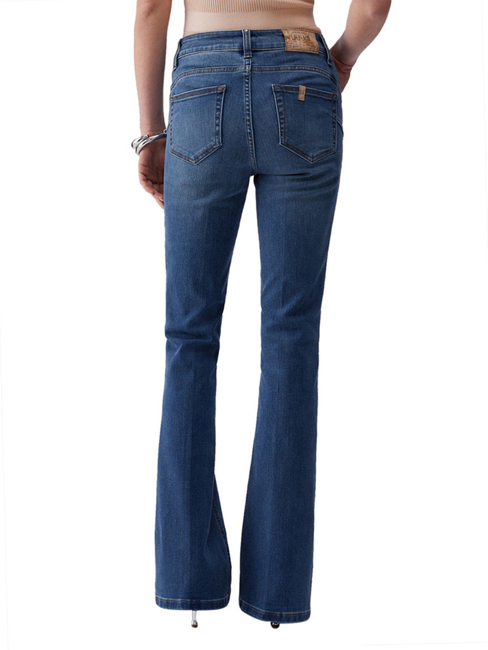 Liu Jo Jeans Bootcut A Vita Alta Liu Jo - Denim