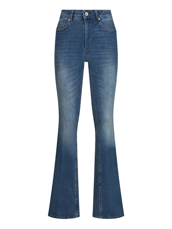 Liu Jo Jeans Bootcut A Vita Alta Liu Jo - Denim