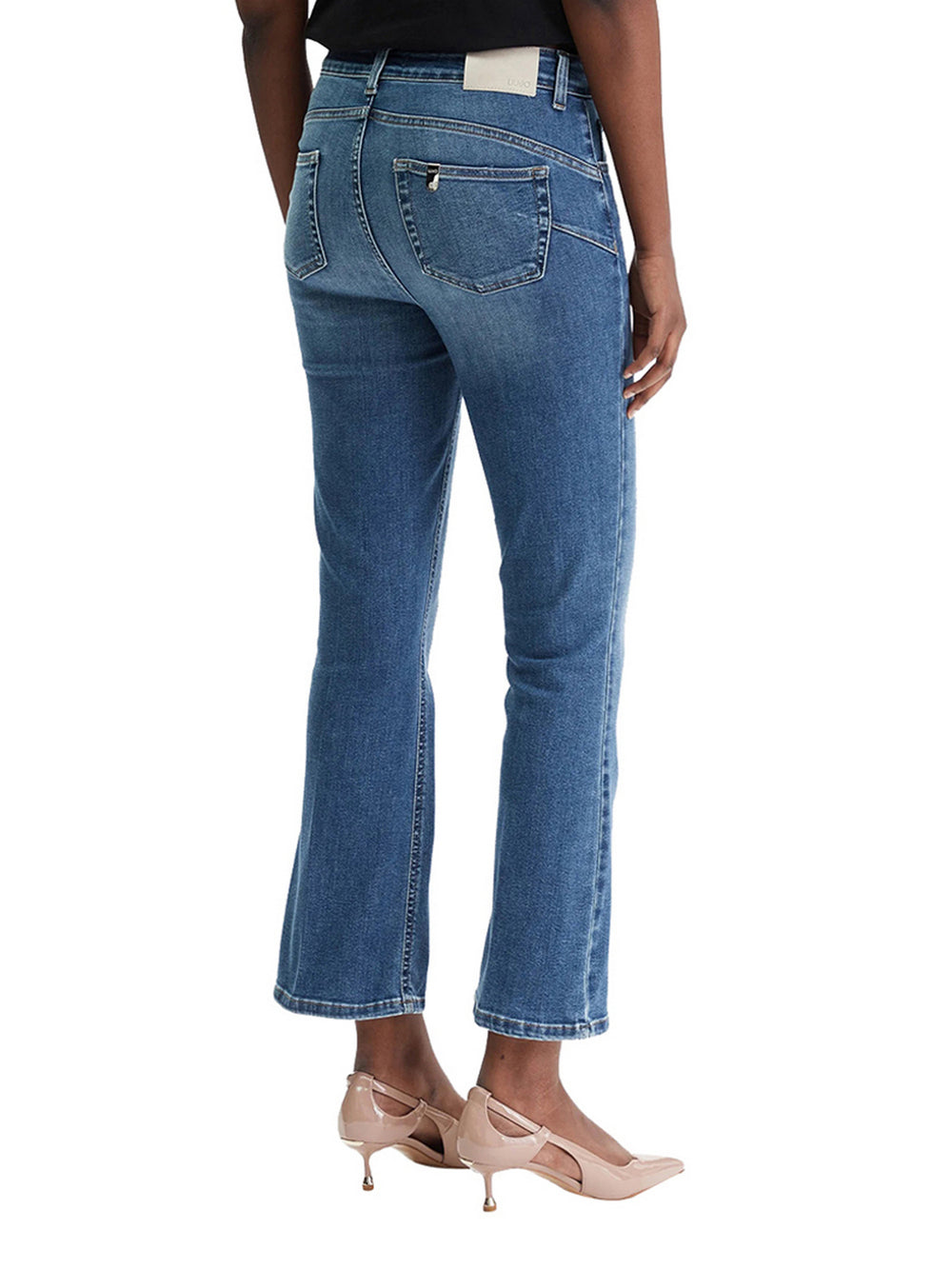 Liu Jo Jeans Liu Jo Bootcut A Vita Alta - Denim