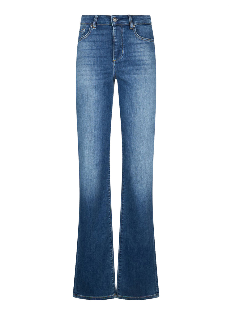 LIUJO DENIM Jeans Straight A Vita Alta Liu Jo Denim