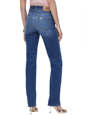 LIUJO DENIM Jeans Straight A Vita Alta Liu Jo Denim