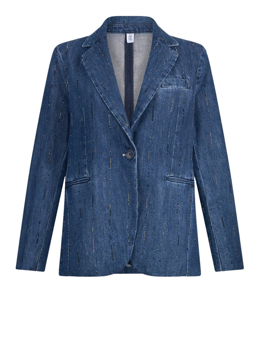 Liu Jo Blazer Liu Jo Con Strass - Denim
