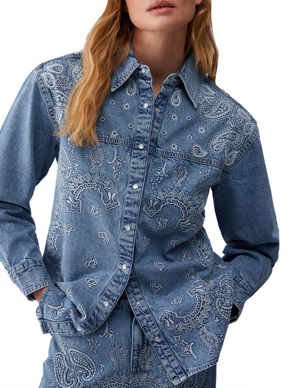 Liu Jo Camicia Deni Ricamo Liu Jo - Denim