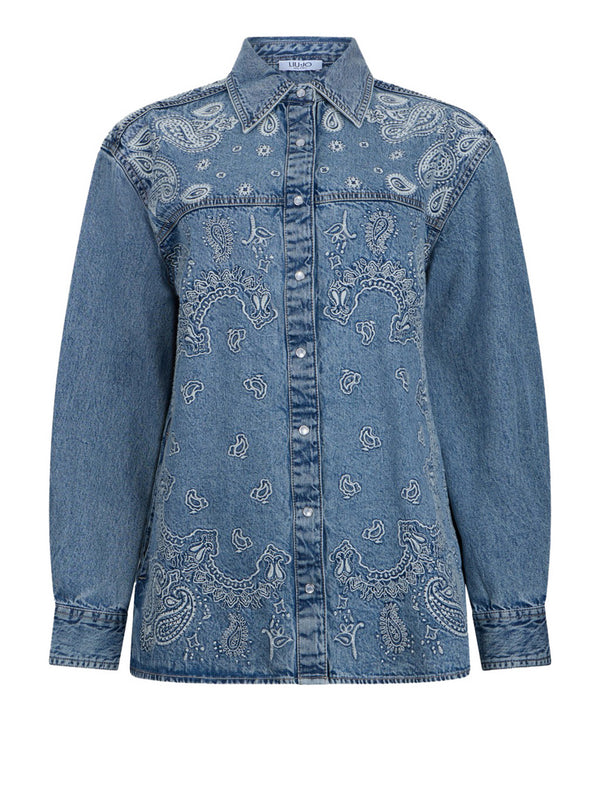 Liu Jo Camicia Deni Ricamo Liu Jo - Denim