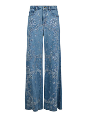 Liu Jo Jeans Flare Ricamo Liu Jo - Denim