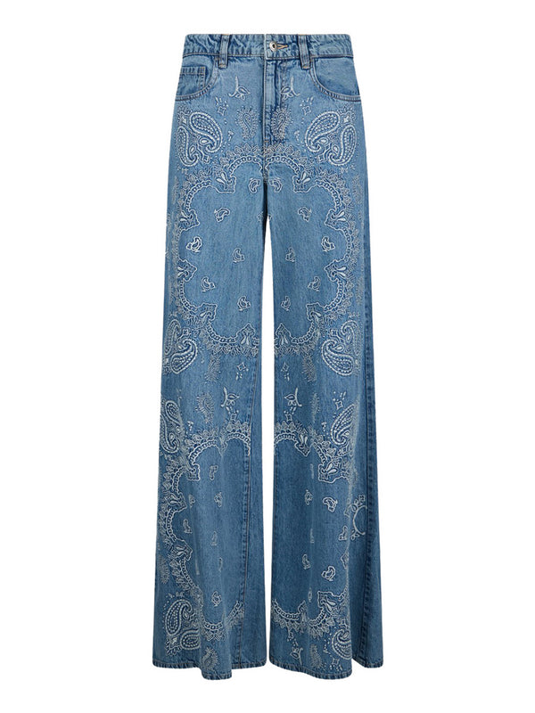 Liu Jo Jeans Flare Ricamo Liu Jo - Denim