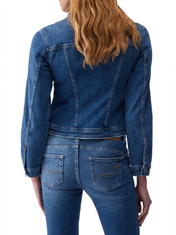 Liu Jo Giacca Di Jeans Rider Zip - Denim