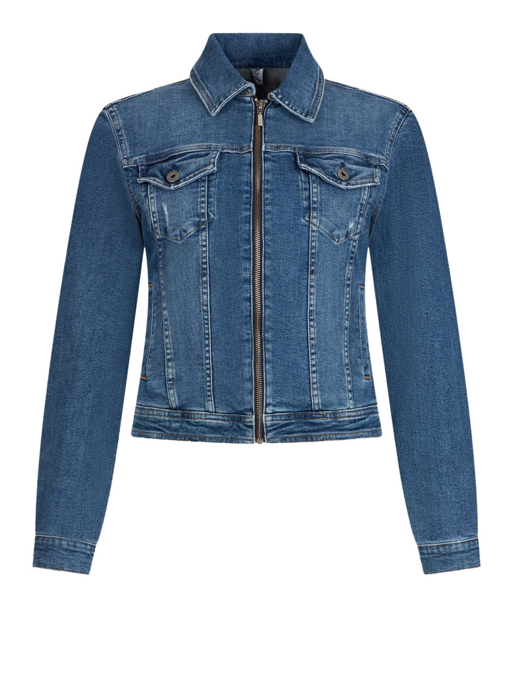 Liu Jo Giacca Di Jeans Rider Zip - Denim