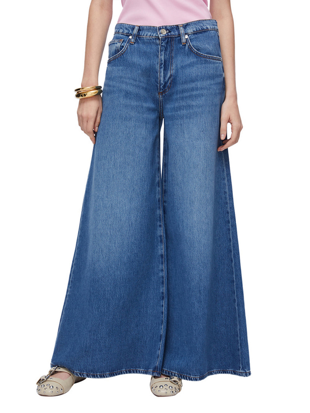 Liu Jo Jeans Liu Jo Super Flare A Vita Alta - Denim
