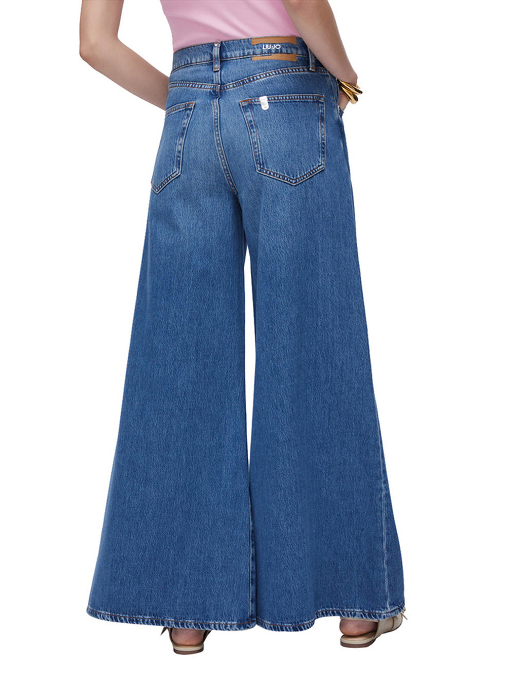 Liu Jo Jeans Liu Jo Super Flare A Vita Alta - Denim