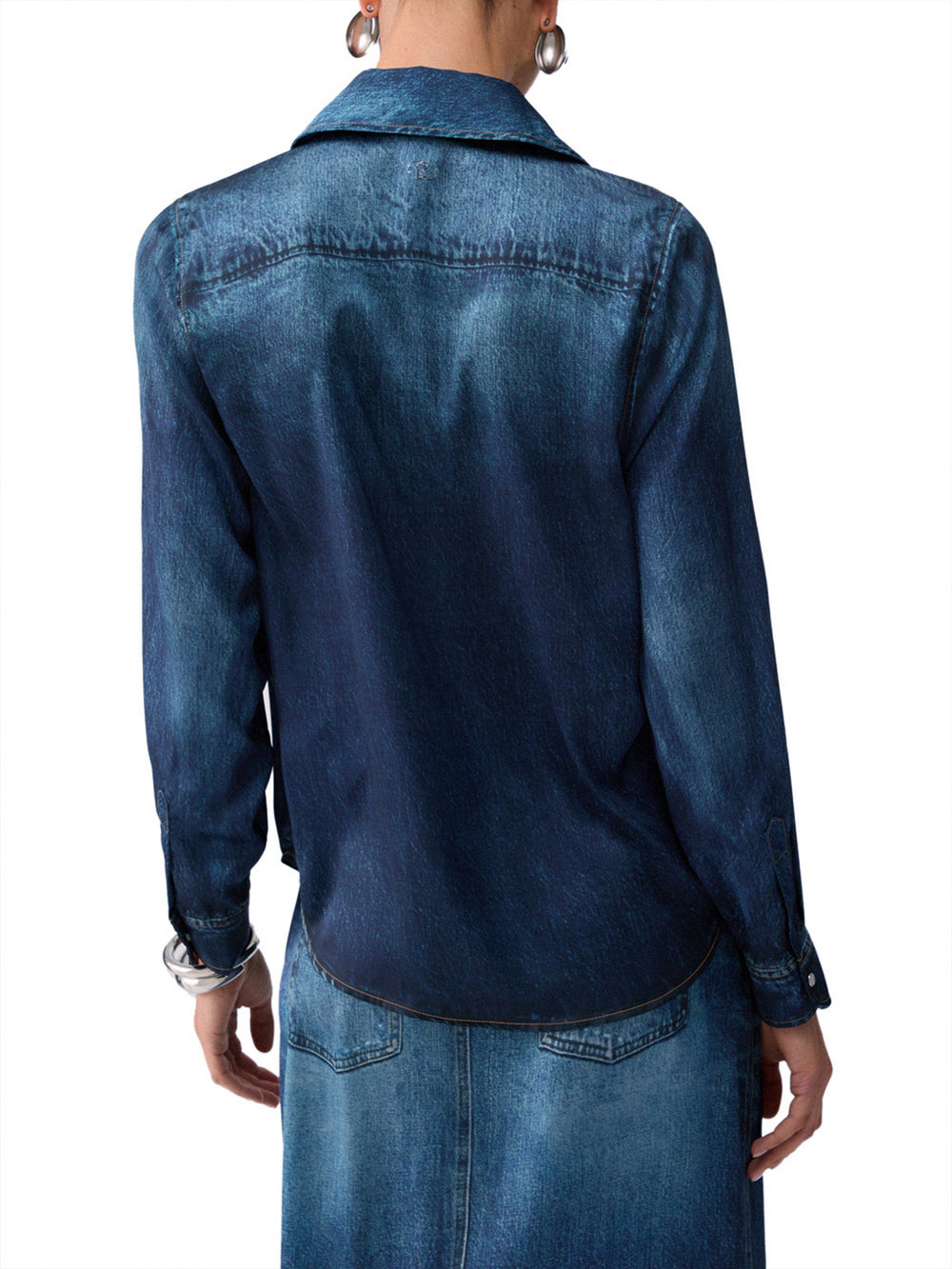Liu Jo Camicia Con Stampa Digitale Liu Jo - Blu