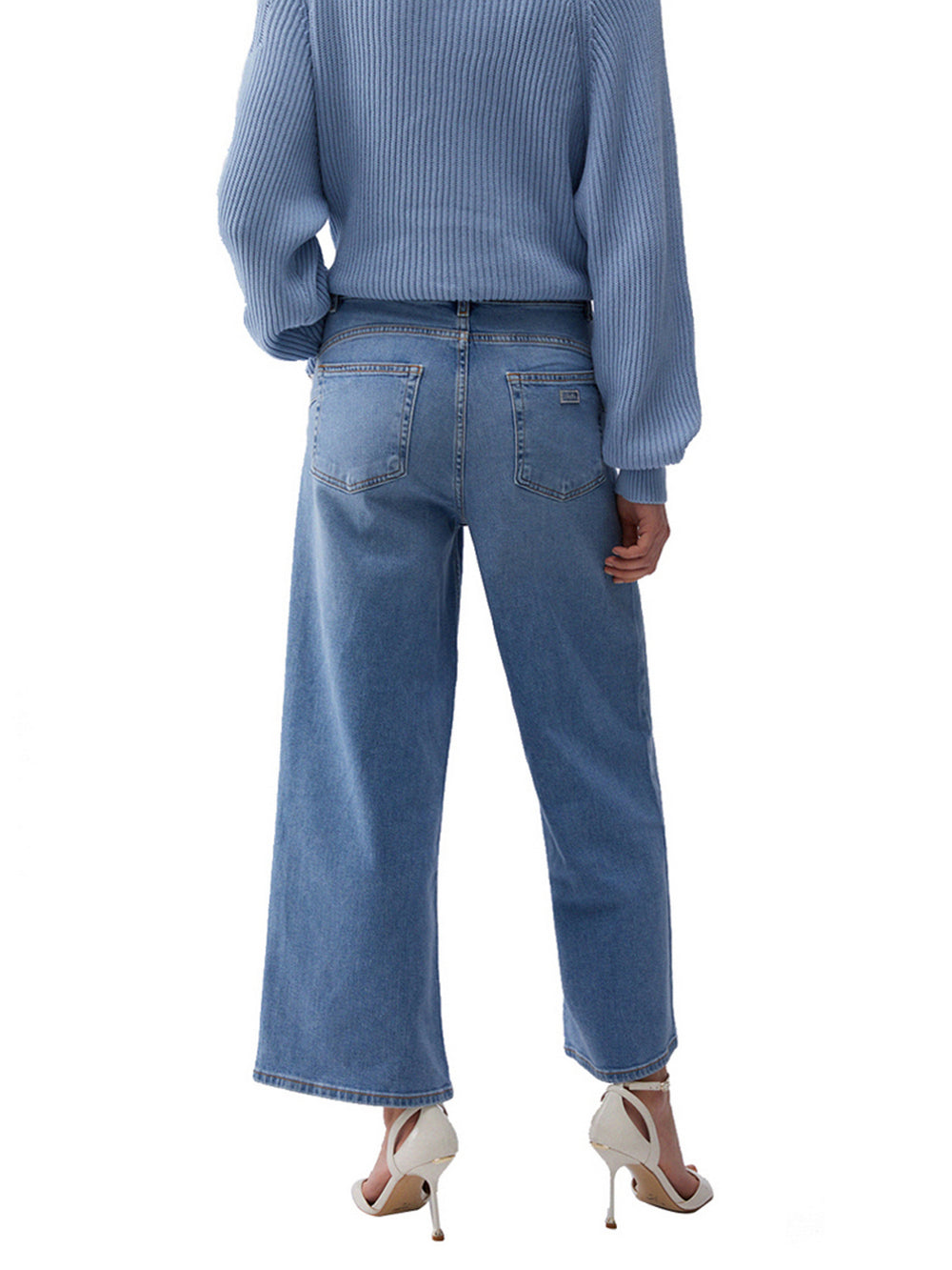 Liu Jo Jeans Liu Jo Flare Cropped - Denim Chiaro