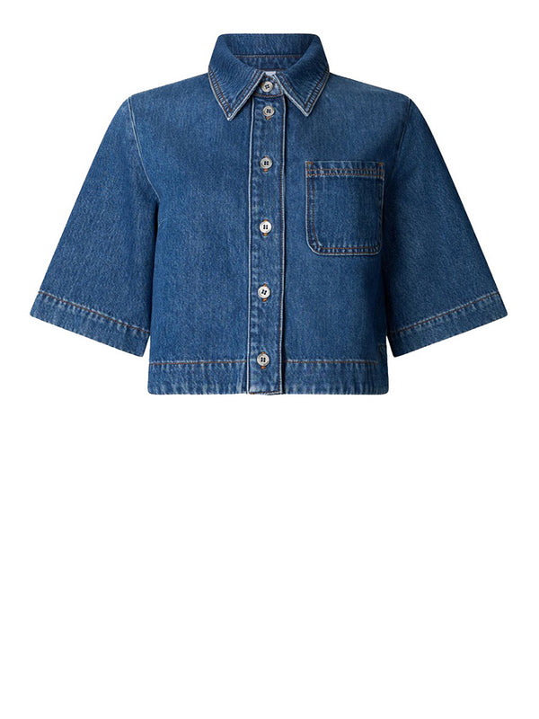 Liu Jo Camicia Liu Jo In Denim - Denim