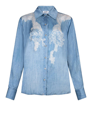Liu Jo Camicia Liu Jo Con Stampa - Denim