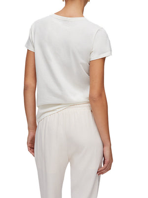Liu Jo T- Shirt Liu Jo Con Strass - Bianco