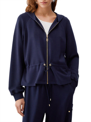 Liu Jo Felpa Con Zip Liu Jo - Blu