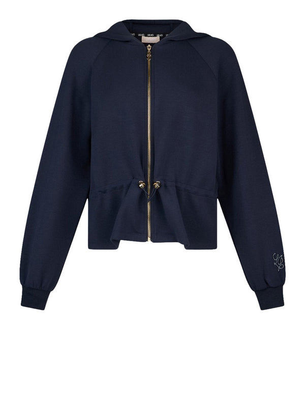 Liu Jo Felpa Con Zip Liu Jo - Blu