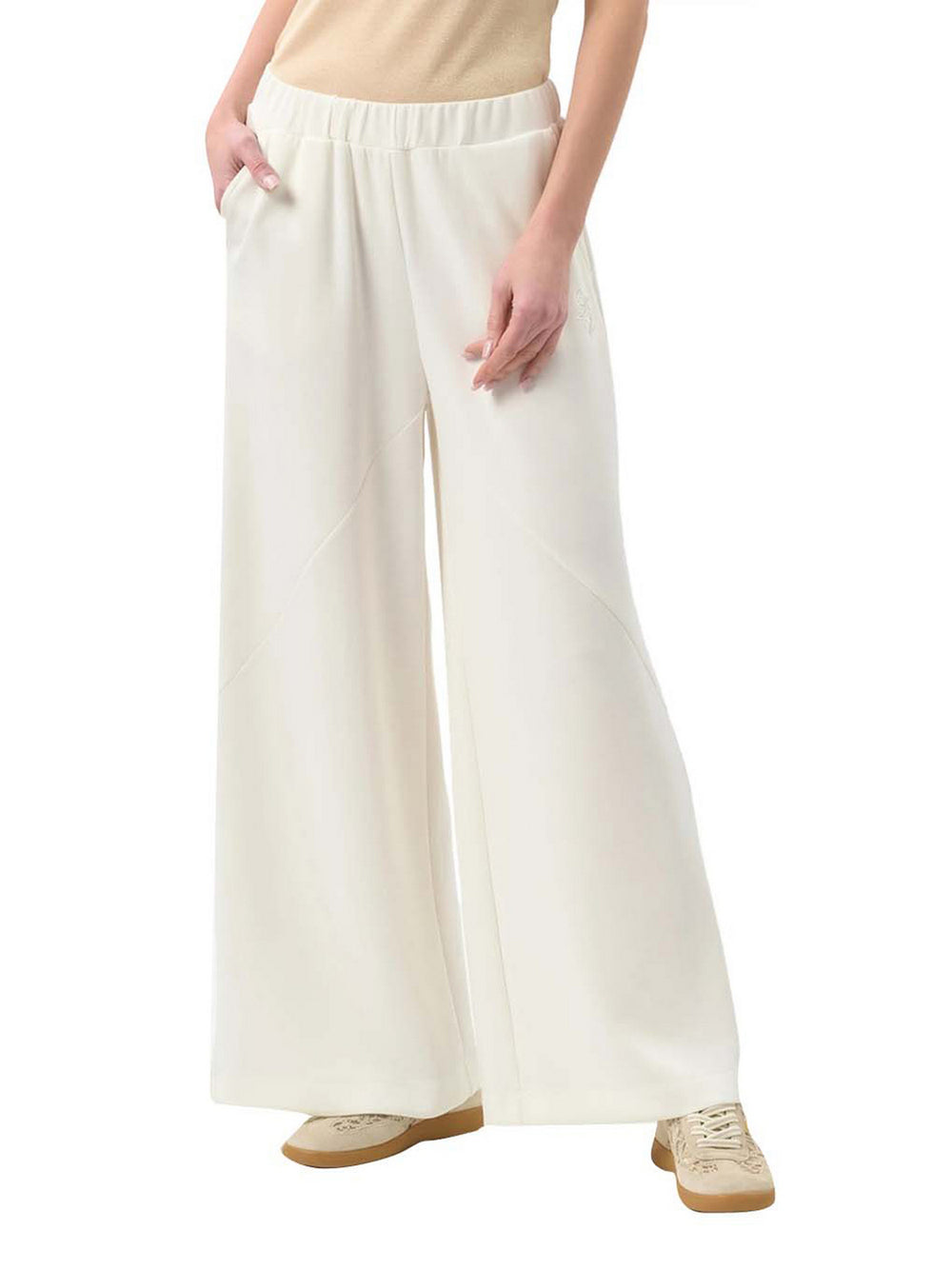 Liu Jo Pantalone Jersey Lungo Liu Jo - Bianco